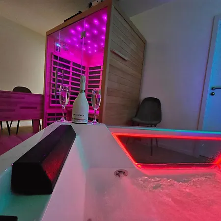 Appartement Spa, Jacuzzi & Sauna Differdange